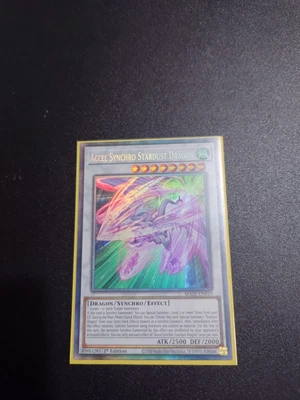 £120 • Buy Accel Synchro Stardust Dragon - MAZE-EN019 - Collectors Rare - 1st Ed - YuGiOh