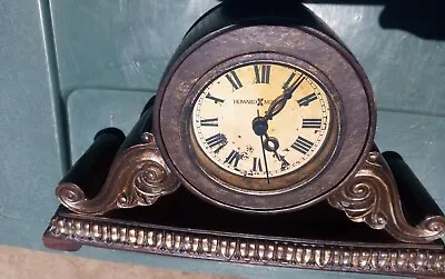 Howard Miller  Sylvia  Vintage Table Mantle Clock Modl 645-533 WORKS GREAT 💯%FB • $26.95