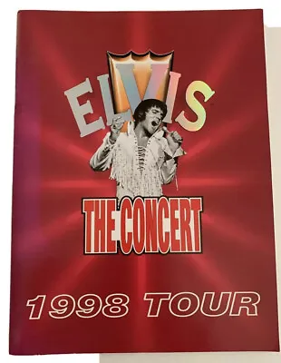 Elvis Presley The Concert 1998 Tour Program Live • $19.95