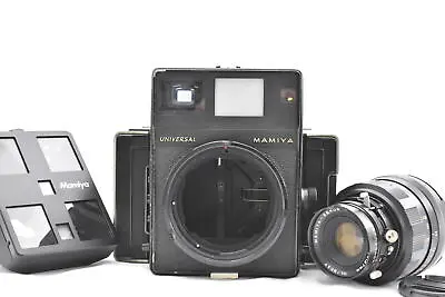 Mamiya UNIVERSAL PRESS + 127mm F/4.7 + Polaroid Film Back From Japan (t4685) • $279