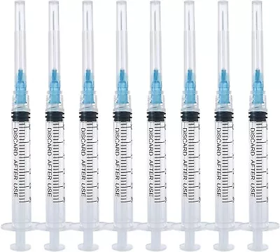 $9.99 • Buy 10pk High-quality Syringe (Blunt Tip?) Needle 23x1  3ml Luer Lock Tip Sterile