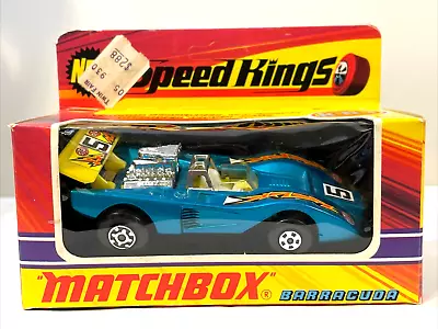 Barracuda #5 Speed Kings Matchbox MINT K-51 In Original Unpunched Box • $42.49