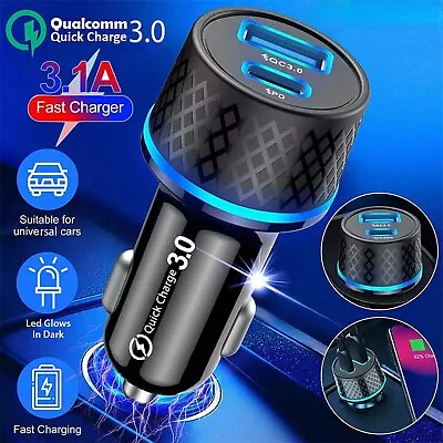 USB PD 30W Type-C Car Charger Fast Charge Adapter For IPhone 13 12 11 Pro Max • $3.95