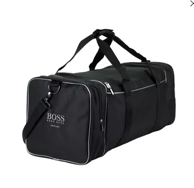 Brand New & 100% Genuine Hugo Boss Large Duffle Travel Weekend Gym Flight Bag • £79.99