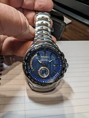 Seiko Coutura Blue Men's Watch - SSG020 • $300