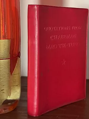 Quotations From Chairman Mao Tse-tung  毛主席语录 1966 Second Edition • £95.64