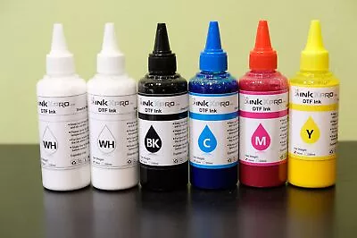 INKXPRO Premium DTF Ink For Inkjet Printer Direct To Film Heat Transfer Print... • $57.36