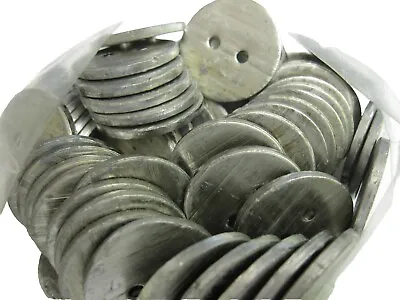 Lead Penny Curtain Weights - Sewing Workroom 13g Sew In Hem Weight 25mm Diameter • £5.50