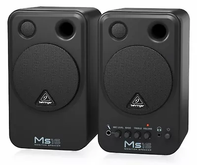 Behringer MS16 2x8W Active Personal Monitor System - Black • $91.99