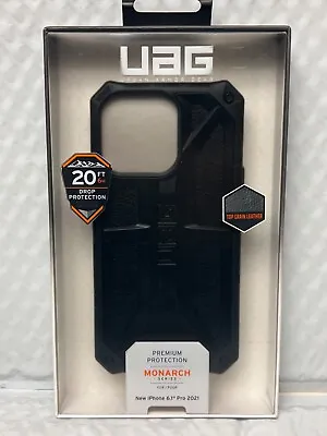 $32.95 • Buy UAG - Monarch Series Case For IPhone 13 Pro - Black  BRAND NEW!!