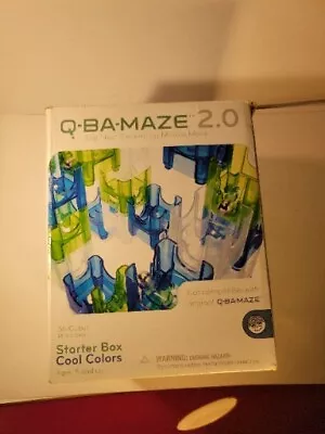 Q BA MAZE 2.0 Starter Box 36 Interlocking Cubes 14 Marbles  • $19.14