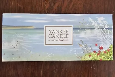 Yankle Candle Set 10 Tea Lights & 1 Glass Tea Light Holder • £5