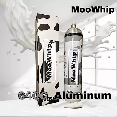 Ignite! MooWhip 640g Whipped Cream Tank 6X Aluminum Tank Quality Gas (UPGRADED) • $159.99