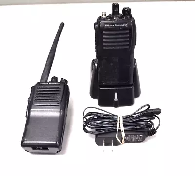 2 Vertex Standard (Motorola) VX-231 VHF Two-Way Radios W/Charging Base • $54.99