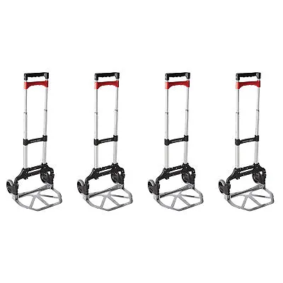 Magna Cart Personal MCI Folding Hand Truck With Rubber Wheels Black (4 Pack) • $159.99