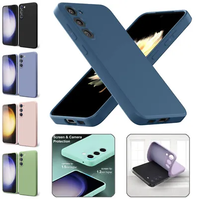$11.89 • Buy Shockproof Rubber Liquid Silicone Case Samsung S23 S22 S21 S20 FE S10 Note20 10