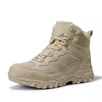 Men's Waterproof Hiking Boots Non-slip Trekking Climbing Boots WIDE SIZE • $43.99