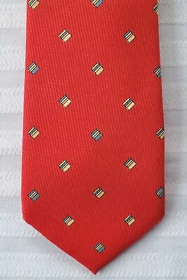 Great 1980's Italy Memphis Milano Style Federico Pio Silk Tie Geometric Cubes • $75