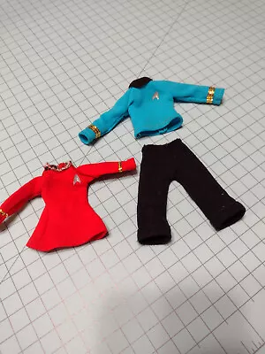 Vintage 1974 Mego Star Trek Uniforms Original (Not Complete) • $20