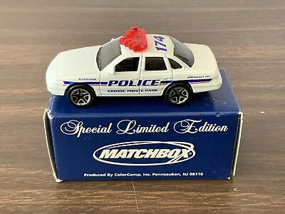 Matchbox Superfast No. 54 Ford Crown Victoria  “Police Grosse Point Park” CCi • $7.45