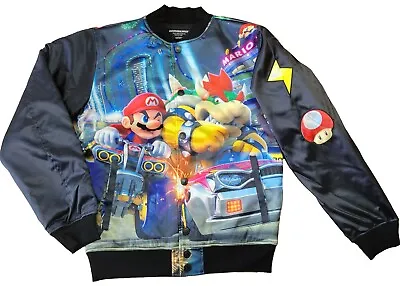 Mario Kart Nintendo DeKryptic Satin Jacket • $96