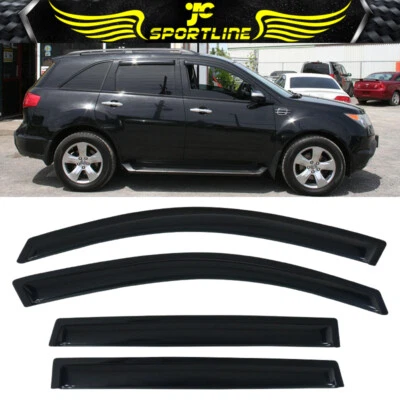 $32.37 • Buy Fits 07-13 Acura MDX YD2 Slim Type Acrylic Window Visors 4Pc Set