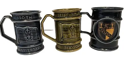 Holkham Pottery Vintage RNLI Mug Atlantic Collectable Gift Set RARE Beer Tankard • £12.95