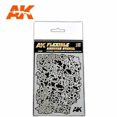 AK Interactive Flexible Airbrush Stencil 1/48 - 1/72 AK9080 Fast Shipping  • £6.99
