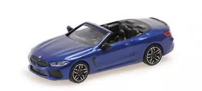Minichamps 1/87 HO BMW M8 CABRIOLET 2019 BLUE METALLIC 870029030 • $24.99