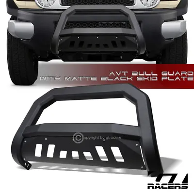 For 2007-2014 Toyota Fj Cruiser Matte Black AVT Edge Bull Bar Brush Bumper Guard • $167