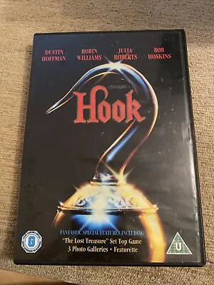 Hook DVD Peter Pan Dustin Hoffman Robin Williams Bob Hoskins Julia Roberts • £1