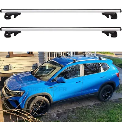 For Volkswagen Taos 2022 53  Roof Rack Cross Bar Luggage Cargo Carrier W/Locks • $139.19