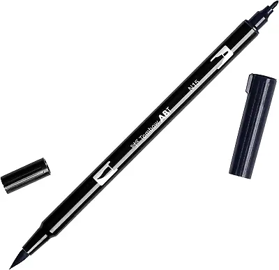 $11.82 • Buy Tombow Dual Brush Pen Art Marker, N15 - Black, 1-Pack