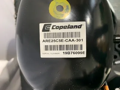 Copeland Compressor Mod.: ARE25C5E-CAA-301 1/4 HP R134a 115V/60/1 High Temp • $185