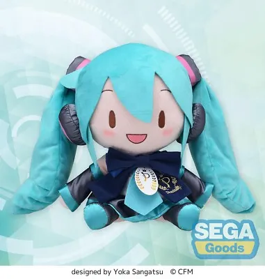 SEGA - Vocaloid - Fuwapetit Precialty Hatsune Miku L Large Big Plush AUTHENTIC!! • $49.99