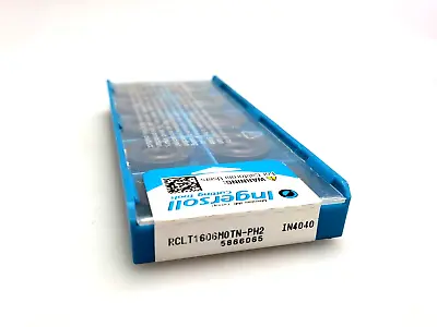 Ingersoll RCLT1606M0TN-PH2 IN4040 Carbide Milling Inserts (Box Of 10) MOTN-PH2 • $59.95