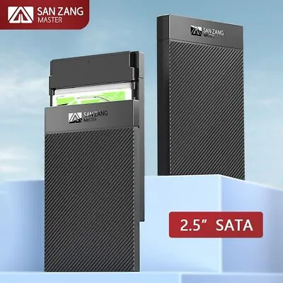 USB 3.0 External 2.5  Inch SATA Hard Drive HDD SSD Enclosure Case 5/6Gbps • $8.99