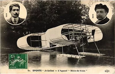 PC AVIATION APPAREIL BLERIOT ET VOISIN (a54665) • $14.99