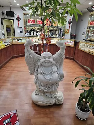 Real Natural Large Marble Buddha Statue Good Luck And Wealth • $19990