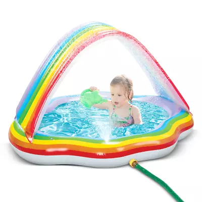 Baby Pool With Canopy And Sprinkler • $36.35