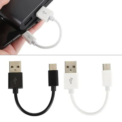 $2.41 • Buy Type C Micro USB Cable 10cm Short Fast Charging For Phone USB Data Cord