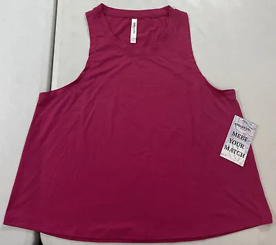 $5.99 • Buy Embrace Life18 Athleisure Pink Workout Tank Shirt Women’s Size Medium