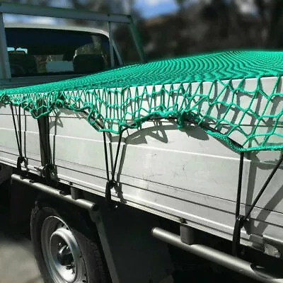 £24.34 • Buy Heavy Duty Cargo Net Strong Safety Netting Truck Skip Climbing Trailer Net Green