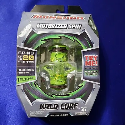 Monsuno Motorized Spin Wild Core - Green -  Wild Tropic Fury New Sealed  • $5