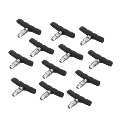 $7.89 • Buy 5 Pairs High Grade Cycling Bicycle Bike V Brake Pads 70mm Shoes Pads Black USA