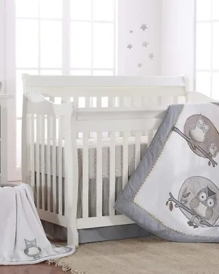 $110.99 • Buy Levtex Baby Treehouse 5-Pc Crib Bedding Set By Homthreads Include Blanket ++New