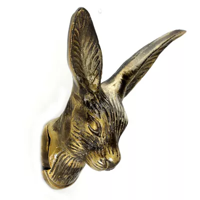  Antique Aluminum Rabbit Face Wall Hook Hanger Holder Hanging Coat Towel Clothes • $113.40