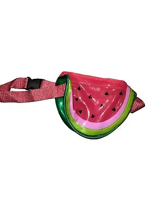 Disney Parks Official Authentic Watermelon Mickey Mouse Adjustable Fanny Pack • £11.57