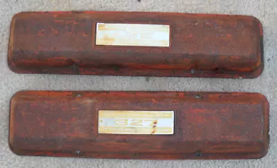 Vintage Pair Of Factory Stock Chevy 327 Valve Covers. Chevrolet Small Block. • $99.99