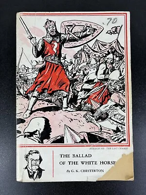 The Ballad Of The White Horse (G.K. Chesterton - 1950) Crown Books • $7.99